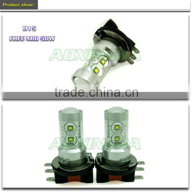 12~24V 50W H15 high intense LED bulb