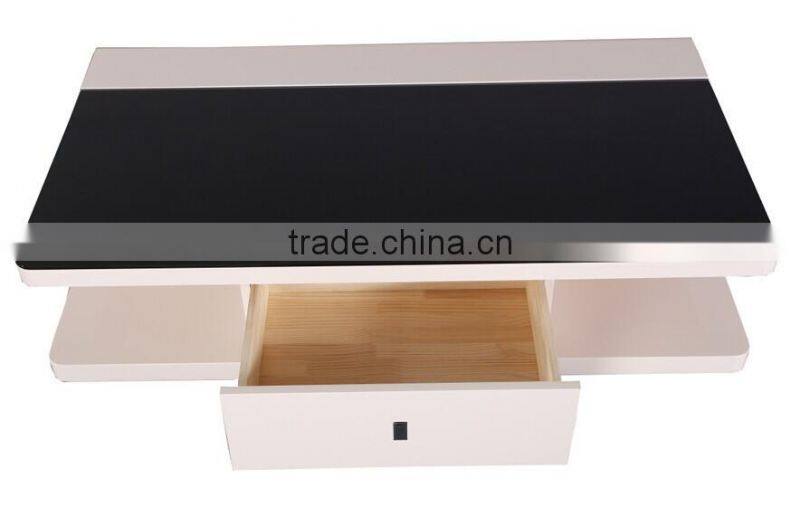 CJ218 China Made moden design for high gross piano bake in black coffee table