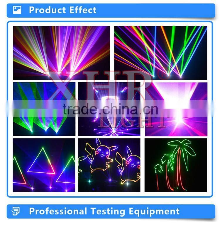 RGB Animation Disco DJ Equipment 5W Outdoor Stage Laser Projektor with SD Card