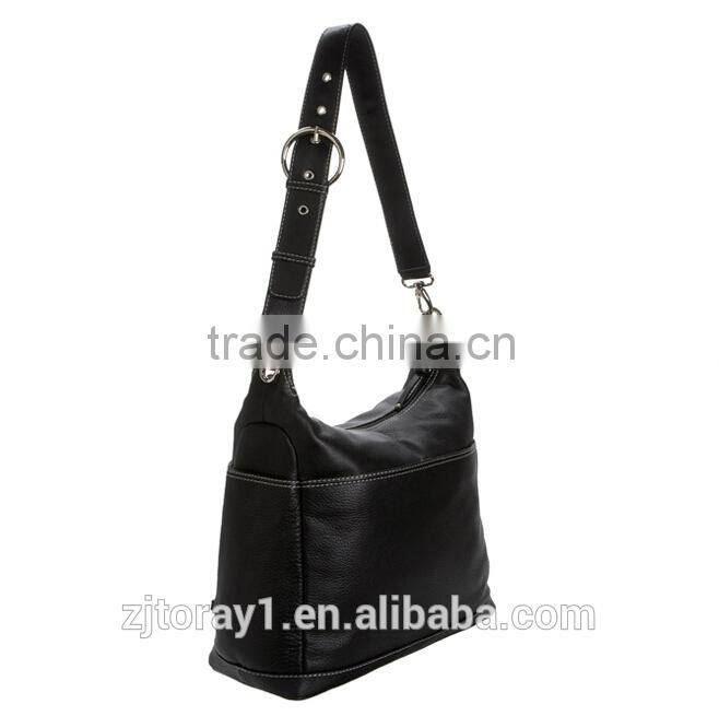 Genuine Cow Leather Fashion Mummy Baby Diaper Bag High Quality Leather Shoulder Tote Lady Handbag Bag