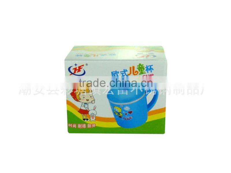 2015 kids water bottle mugs cup double wall stainless promotional