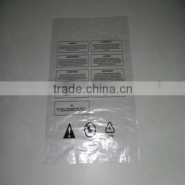 bag with tape and lip