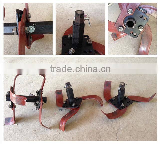 2 wheel tractor power tiller planter with two row corn seed planters