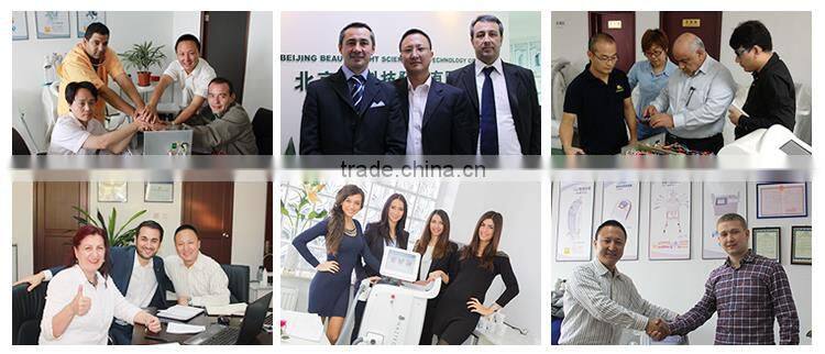 High energy CO2 Laser fractional dark circles removal skin rejuvenation machine