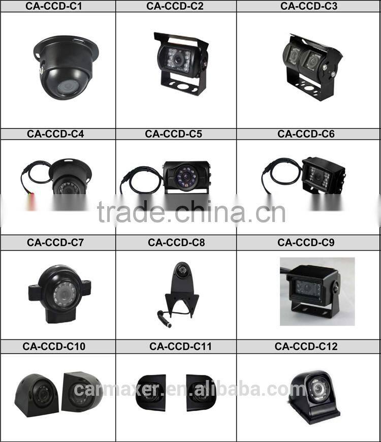high resolution and hot sale car camera system for Heavy duty/bus/truck