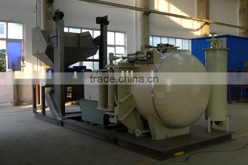 Medical waste treatment system of steam