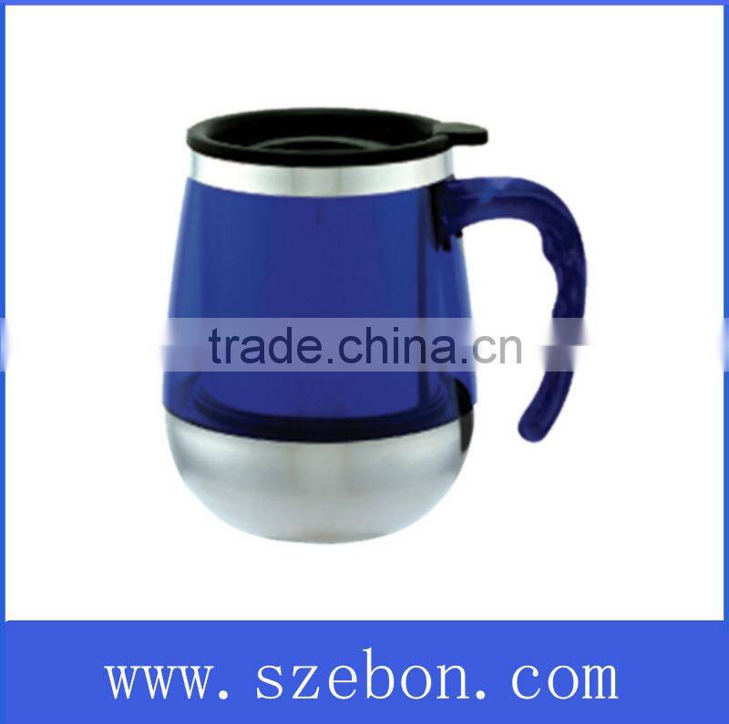 Hot sale customized logo stainless steel milkshake cup/mug