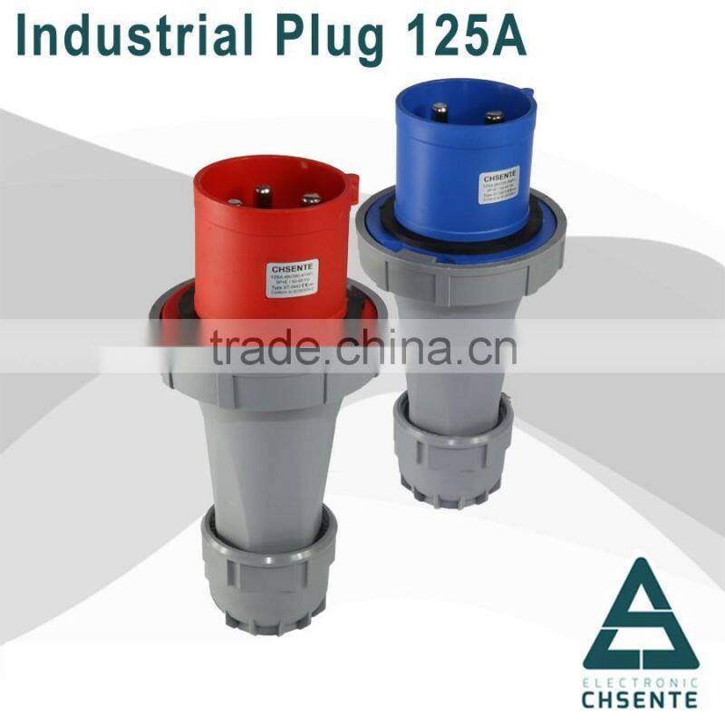 IP67 Round Pins Power Copper Large Current 125A Industrial Plug