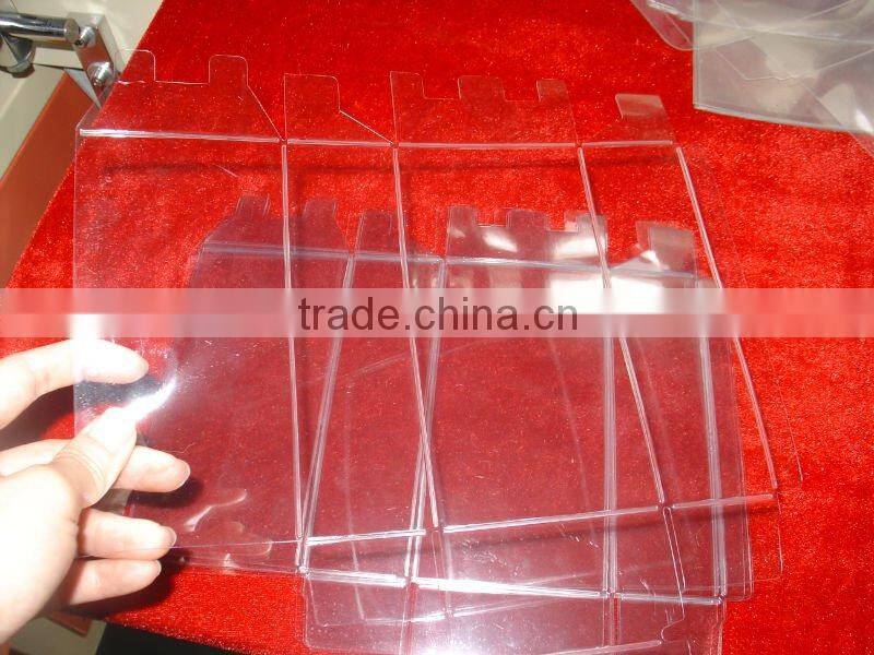 plastic box crease and die cut machine