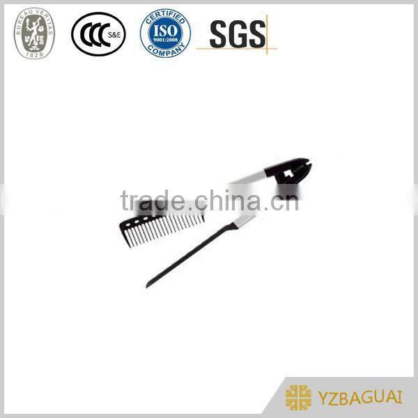 hotel folding knife comb personalized hair comb