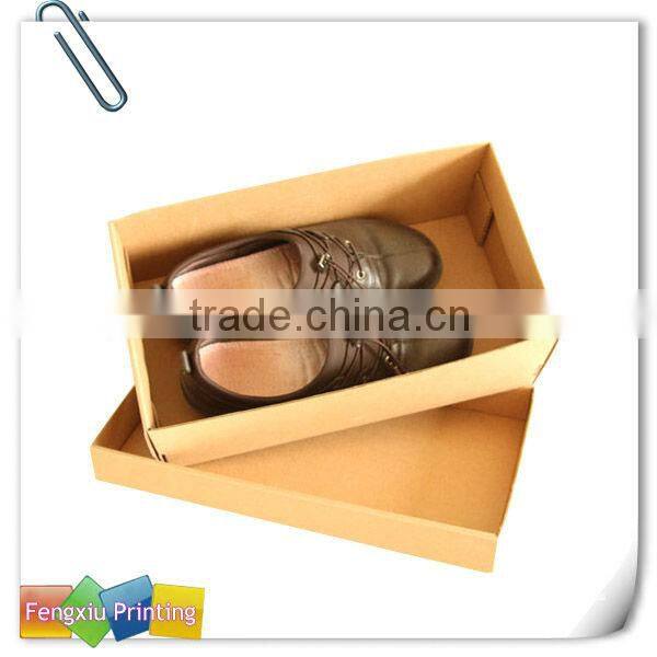 Brown Cardboard Shoe Box