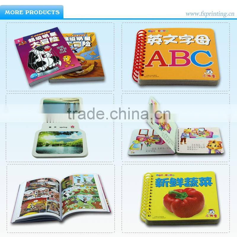 Custom high quality low price Comic book printing,cartoon book printing