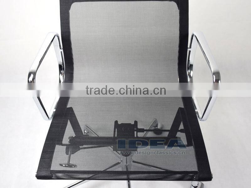 Replica Charles Low Back Mesh Chair - Black Mesh