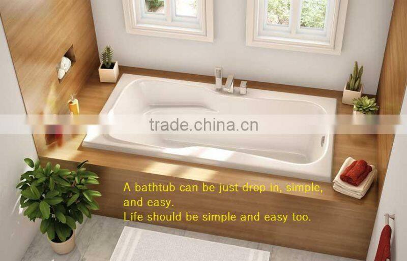 cUPC round drop in bathtub,elder man tub,round drop in bathtub