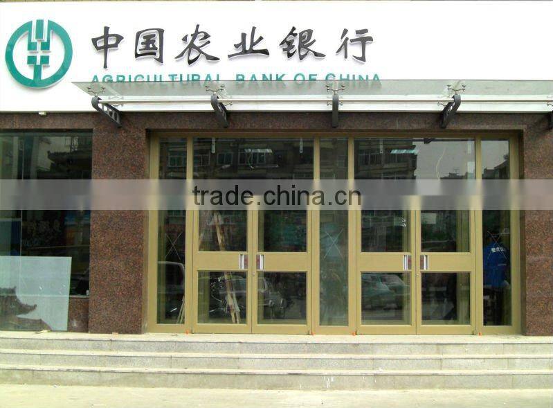 Aluminum doors and fixed windows