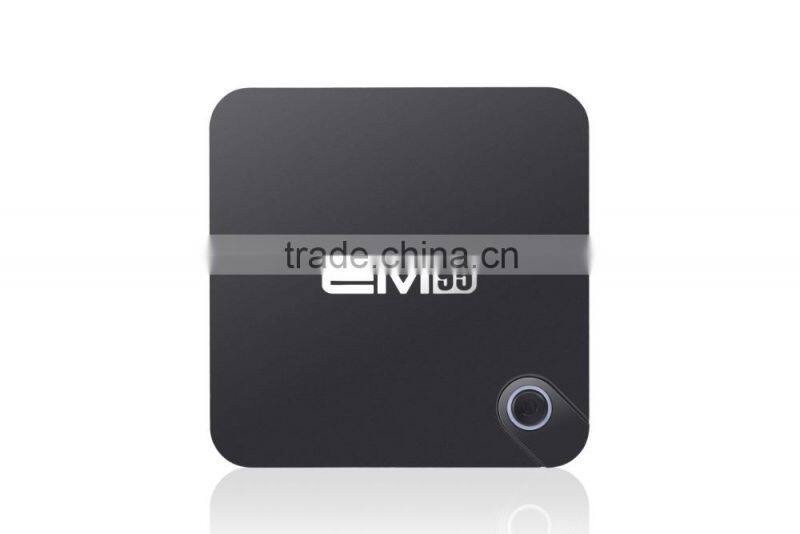 Factory box Amlogic S905 quad core 5.1 lollipop s905 tv box EM95 KODI media player