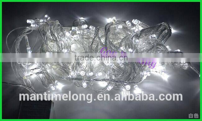 10m 100 led colorful light festival light