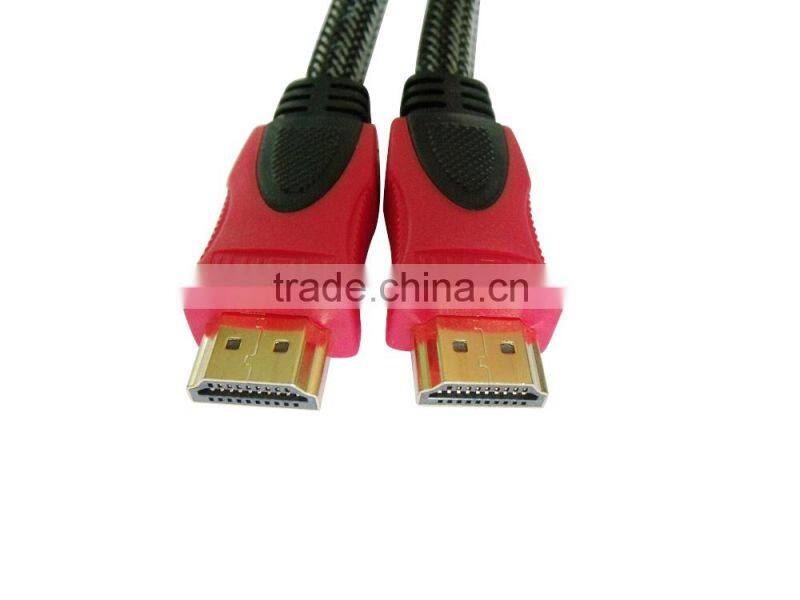 New material gold plated colorful hdmi cable,usb female hdmi male converter