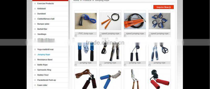 2015 Hot Sale new Wholesale Crosfit Speed Jumping Rope With Bearings