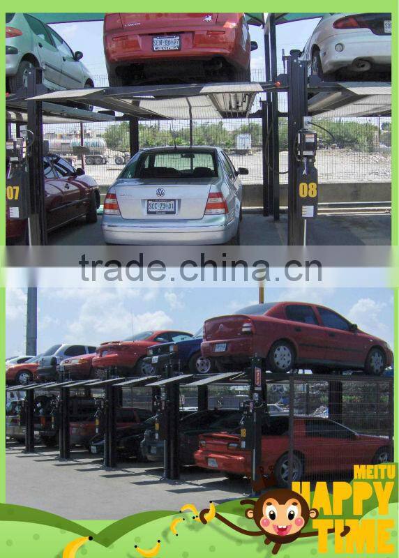 Hydraulic portable 4 post car parking system