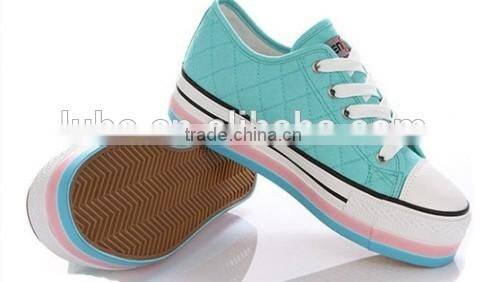 Comfortable platform sneakers lace up china wholesale for teenagers