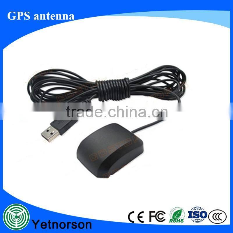 Top Quality Car GPS Antenna Aerial with USB Connector and 3M Cable