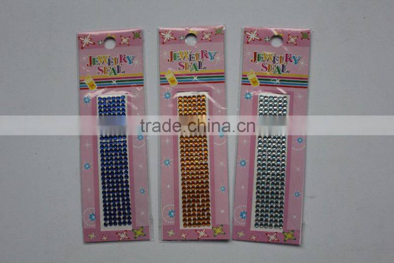diamond color sticker for mobile phone decoration