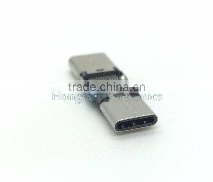 Type C to Type C USB 3.1 adapter circuit board male to female extension