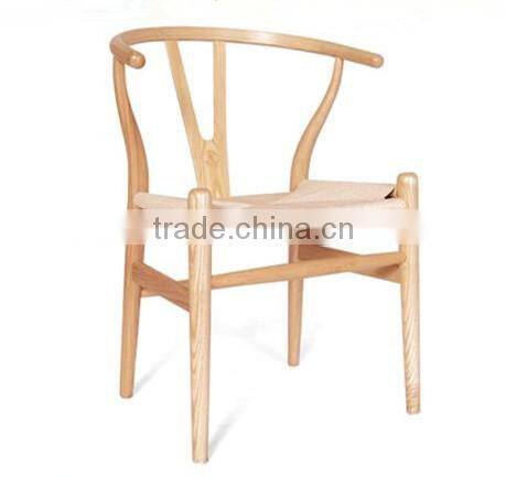 design chair Y shape wood chair Nordic style hotel restaurant project