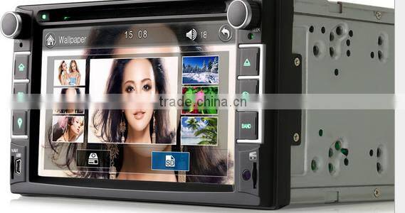 Winmark multimedia double din car DVD player with radio GPS TV Bluetooth Disc AUX navi