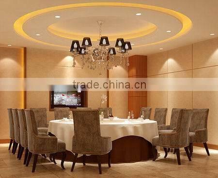 Upholstered Seat/Aluminium stackable essential banquet chair