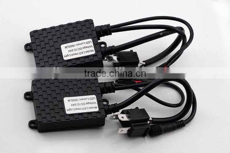 2016 High Quality H8 LED Headlight Kit 12-24V 50W High Power IP65 H7 9006 H4 Headlamp Bulbs