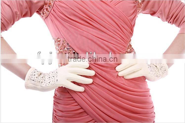 Fashion Lady Warm Warp Knitted Gloves