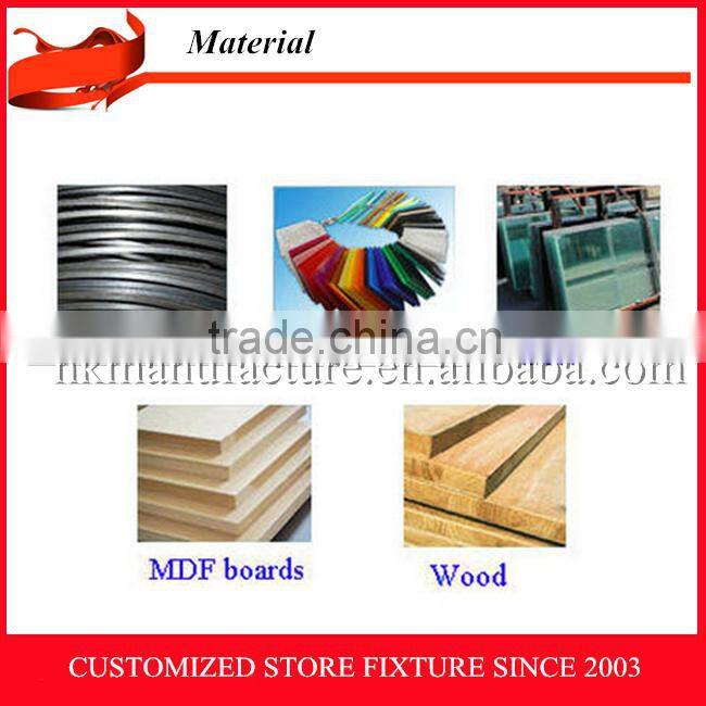 Durable accessories hanging bracket display