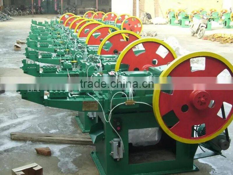 nail making machine swallow tail model