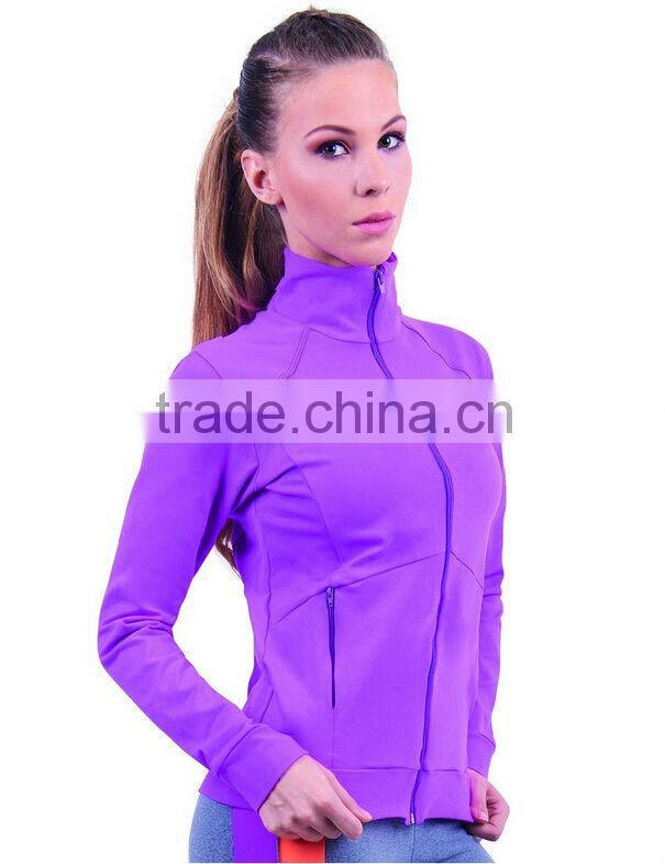 womens nylon jacket, fitness jacket, dry fit jacket, gym jacket