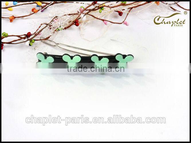 four little flowers hairpin