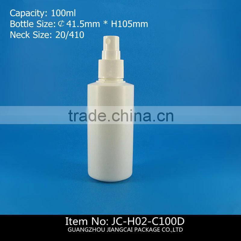 Empty HDPE 100ml Plastic Bottle