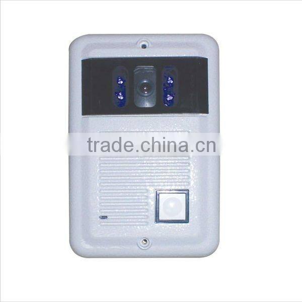 video door phone,B/W & Color 1/3inch CCD Camera video intercom door phone with Night Vision