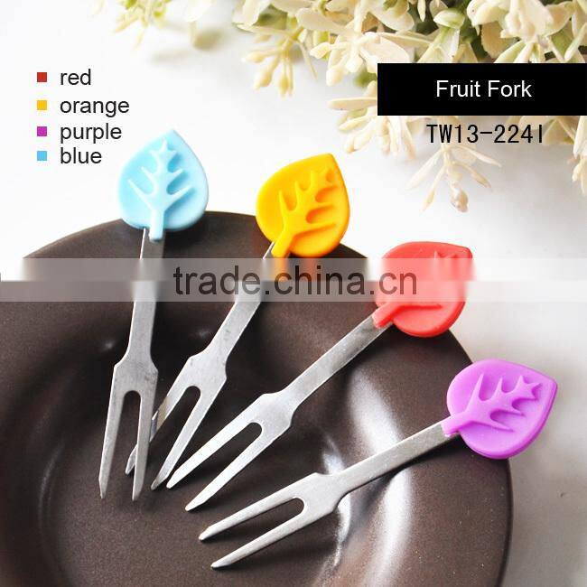 FDA standard leaf shape buffet bulk stainless steel fork