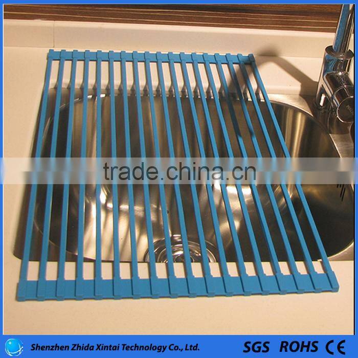 hot sell on Amazon silicone kitchen drain rack