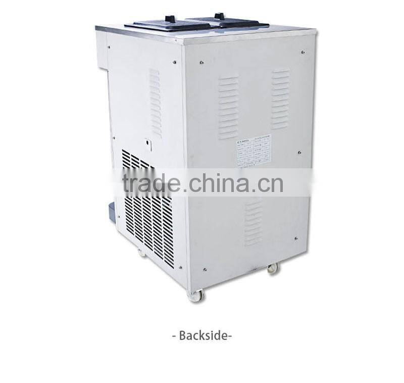 Chinese mixed flavor cheap small soft ice cream machine for wholesale