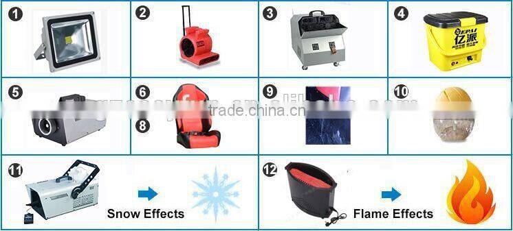 New fashion 2015 truck mobile 5d cinema,mini 5d projector cinema made in china