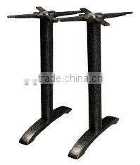 cast iron black restaurant table base F21