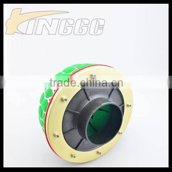 Good-quality 63MM Green Universal Turbo Car Air Intake With Sponge For Racing