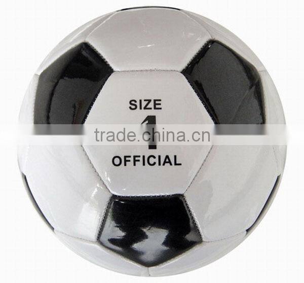 1/2/3//4/5 wholesale custom promotional PVC soccer ball