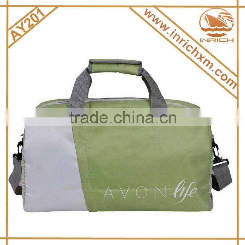 New design fashion gym duffel bag, custom promotional sports bag