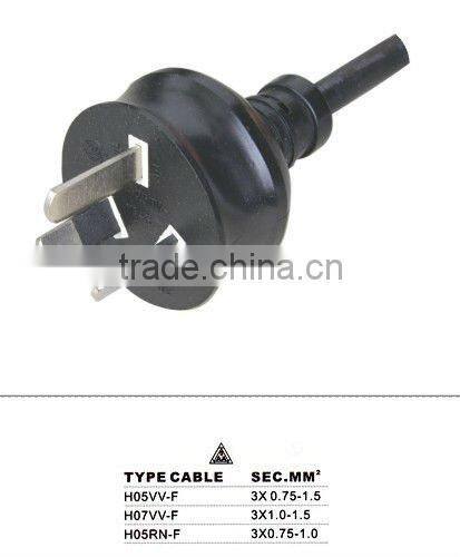 australian power cord SAA approval
