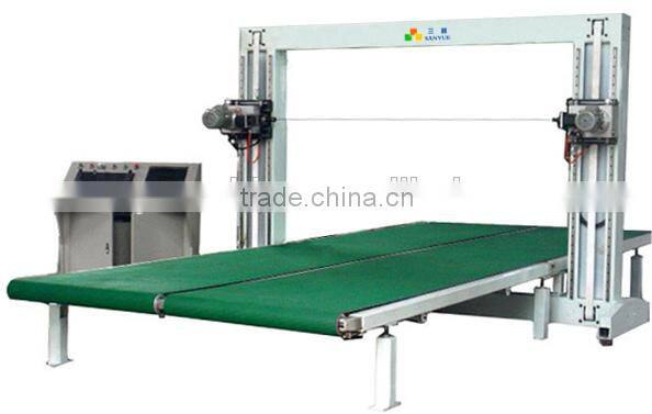 Single Vibrating Blade Horizontal CNC Contour Foam Cutting Machine
