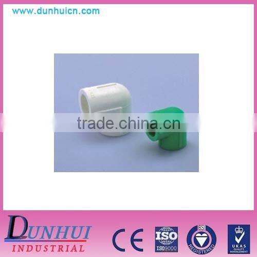 PP-R Material and Round Head Code PPR PIPE FITTINGS PPR ELBOW BY 90 degree